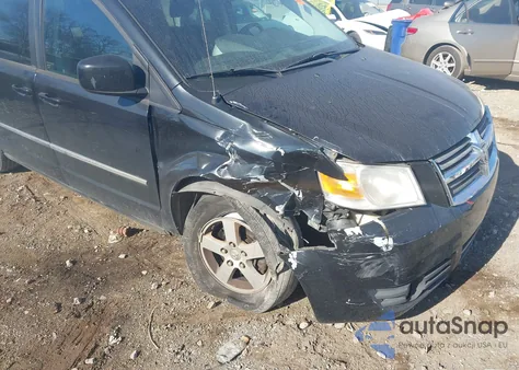 2010 Dodge Grand Caravan Sxt из США, поврежденный, VIN 2D4RN5D13AR251601